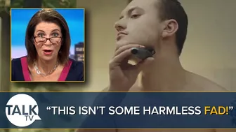 “Not Some Harmless Fad!” | Julia Hartley-Brewer FUMES At Beard Trimmer Advert Using TRANS Model