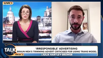 “Not Some Harmless Fad!” | Julia Hartley-Brewer FUMES At Beard Trimmer Advert Using TRANS Model