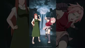 Sakura VS Kushina Who | is Stronger?#sakura#kushina #sakuravskushina #edit#anime#respect #shortsfeed