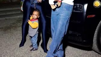 Rihanna and A$AP Rocky Share First Photos of Baby Son Riot Rose With big brother RZA