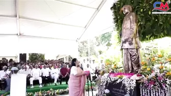 Jayasudha Speech In ANR 100 Years Celebrations | ANR Statue Inauguration | Celebrity Media