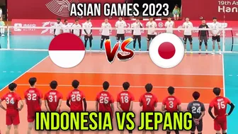 HIGHLIGHT INDONESIA VS JEPANG VOLLEYBALL ASIAN GAMES 2022