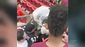 Man dies after brawl in the stands at NFL game