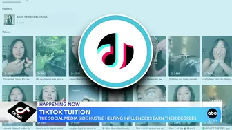 Influencer pays for college with TikTok earnings | GMA