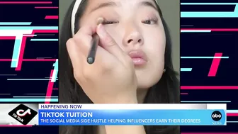 Influencer pays for college with TikTok earnings | GMA