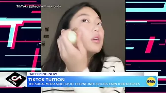 Influencer pays for college with TikTok earnings | GMA