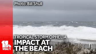 Ophelia's impact at Rehoboth Beach