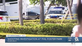 Man gunned down at Phil Foster Park in Riviera Beach