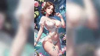 Ai Art :: Lingerie, Bikini Another Flowers #11 :: 2050 - Move My Body