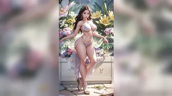 Ai Art :: Lingerie, Bikini Another Flowers #11 :: 2050 - Move My Body