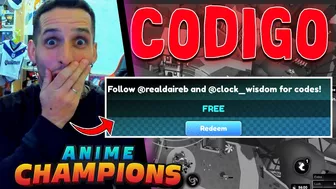 ????NUEVO CODIGO DE ANIME CHAMPIONS SIMULATOR CODES ROBLOX