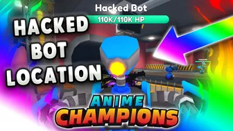 How To Find Corrupted Bots In Anime Champions Simulator* Complete Quest