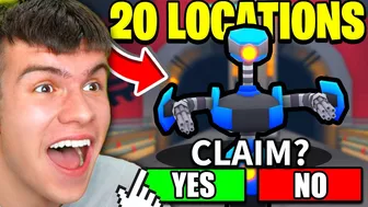 How To Find ALL 20 HACKED BOT LOCATIONS In Roblox Anime Champions Simulator! Concerned Robot Quest!