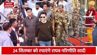 Raghav Chadha-Parineeti Chopra Wedding:इस तरह Udaipur Airport पर लगा Celebs का मेला|Manish Malhotra