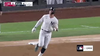 Aaron Judge clobbers THREE homers in one game!