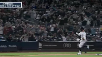 Aaron Judge clobbers THREE homers in one game!