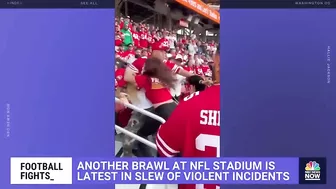 Fight breaks out at 49ers game in slew of violent NFL game incidents