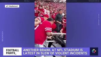 Fight breaks out at 49ers game in slew of violent NFL game incidents