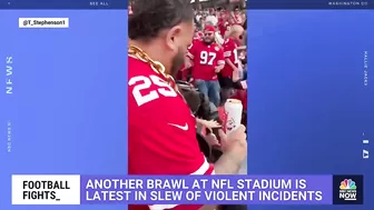 Fight breaks out at 49ers game in slew of violent NFL game incidents