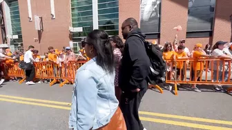 See the Vol Walk ahead of Tennessee's game against UTSA in Neyland Stadium