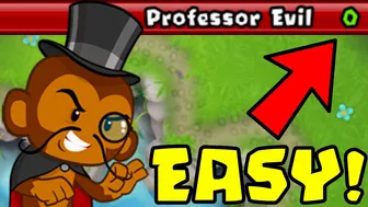 How to Beat The NEW Professor Evil Challenge in BTD Battles | Week 39