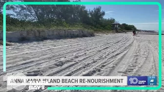 Anna Maria Island's ongoing beach renourishment