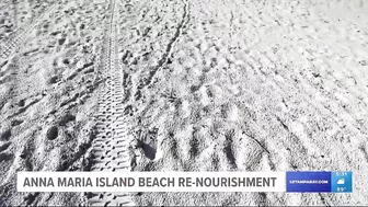 Anna Maria Island's ongoing beach renourishment