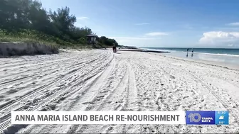 Anna Maria Island's ongoing beach renourishment