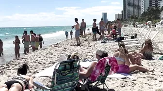 ???????? Beautiful day at Miami beach walk | beach walk 4k