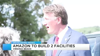 Amazon to build two facilities in Virginia Beach