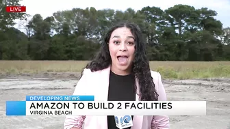 Amazon to build two facilities in Virginia Beach