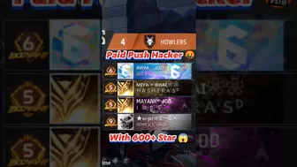 Paid Push Hacker ???? In Region Top 1 ???? Caught During Live Stream ????