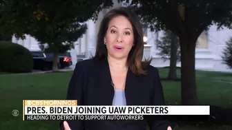 Biden to travel to Michigan to support UAW members on picket line