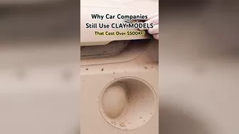 Why Car Companies Still Use CLAY MODELS? #carfactory #manufacturing #production