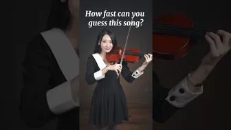 Guess an Anime song! #violin #anime