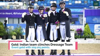 Asian Games 2023 Day 3 Results | India Dominates Pakistan | India Wins Historic Equestrian Gold |