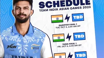 Ruturaj Gaikwad Team Lost Asian Games Warm Up Match ???? New Problem For Rutu ????