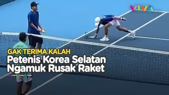 Kalah di Asian Games, Petenis Korsel Disoraki Gegara Ngamuk