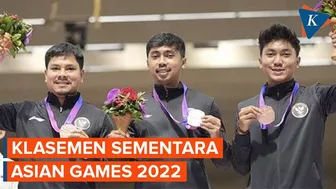 Klasemen Medali Asian Games: Indonesia Tertinggi Se-Asia Tenggara