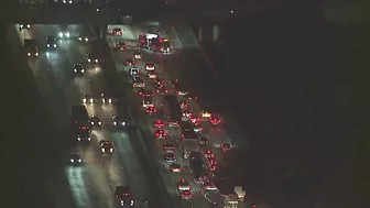 Crash slows traffic on I-285 near Church Street in Decatur