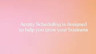 Acuity Scheduling | Flexible Scheduling Made Simple