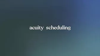 Acuity Scheduling | Flexible Scheduling Made Simple