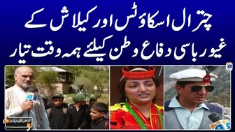 Chitral Scouts or kalash kay ghayor basi difa watan keliye hama waqt tayar - Aapas ki Baat