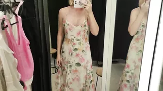 Try on Haul: See-through Clothes and Perfect Dress Try On In the Mall