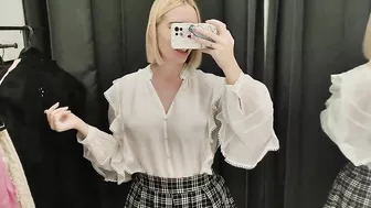 Try on Haul: See-through Clothes and Perfect Dress Try On In the Mall