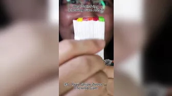 Best Satisfying Chewing Gum ASMR #Long #ASMR #ChewingGum #Compilation