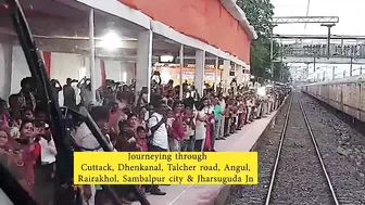 A remarkable compilation of inaugural run of the Bhubaneswar-Rourkela #VandeBharatExpress