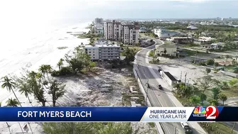 One year after Hurricane Ian: Fort Myers Beach recovers