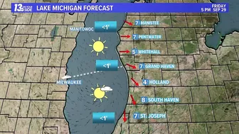 Beach & Boating Forecast: Friday September 29, 2023