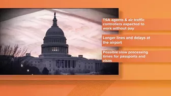 How a government shutdown could impact airport travel